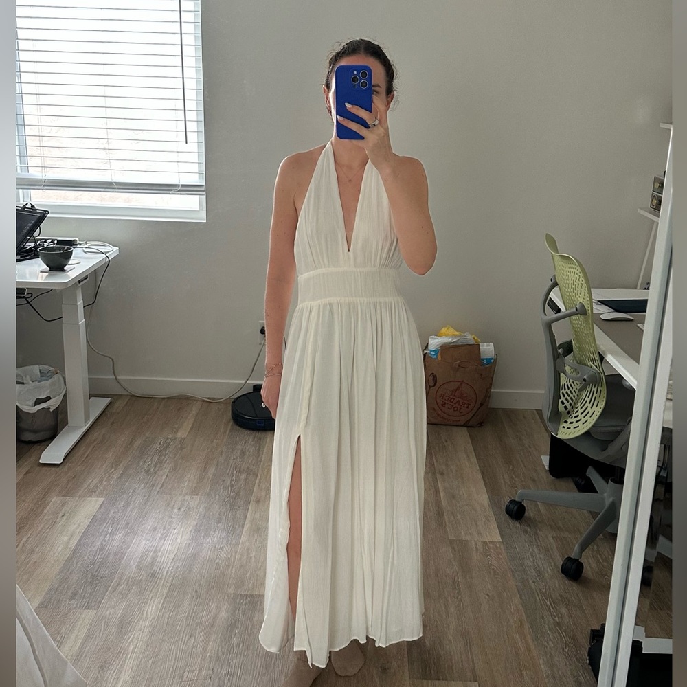 Abercrombie & Fitch Halter Maxi Dress